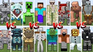 MOST POWERFUL OVERWORLD BOSSES TOURNAMENT | Minecraft Mob Battle