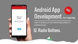 Android studio for beginners | Radio buttons | Hindi Tutorial 2019