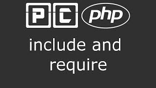 PHP beginners tutorial 41 - include and require