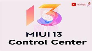 مركز التحكم الجديد الخاص بنظام #MIUI13 MIUI 13 New Control Center