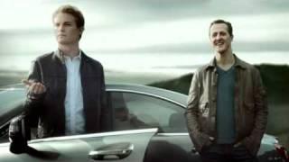 'Decision' - New Mercedes TV spot with Nico Rosberg, Michael Schumacher and pregnant woman