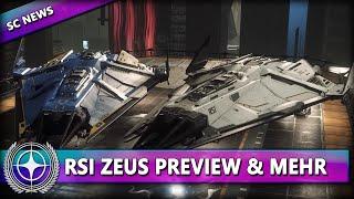 RSI ZEUS CL/ES PREVIEW & MFD REWORK ⭐ STAR CITIZEN NEWS [Alpha 3.24.2] Deutsch/German