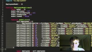 Code Walkthrough - Cafe Townsend Robotlegs for Corona SDK