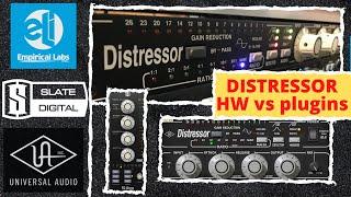 DISTRESSOR COMPARISON : Slate Digital vs Uad vs Emperical Labs