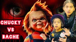 Chucky || Bhai Behan Aur Bhootiya Doll||Chucky vs Bache ||#subscribe #horrorstories @fizzahsfamily