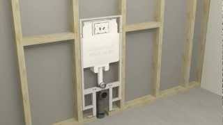 Fitting and Installation of Concealed Cisterns for Wall Hung Toilets