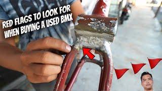 Red Flags To Look For When Purchasing A Used BMX Bike!