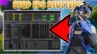 How To FIX FPS STUTTERS And LAG SPIKES In FORTNITE CHAPTER 6!!!