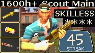 The Front Runner1600+ Hours Scout Main Experience (TF2 Gameplay)