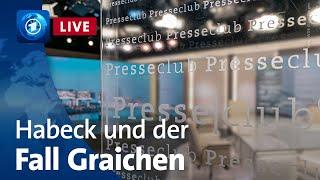 Presseclub: Habeck und der Fall Graichen – Schmutzkampagne oder Vetternwirtschaft?