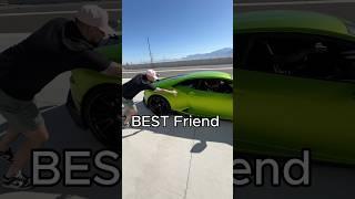 Good friend VS Best friend  #friendshipgoals #car #lamborghini #gt3rs #shorts  #goals