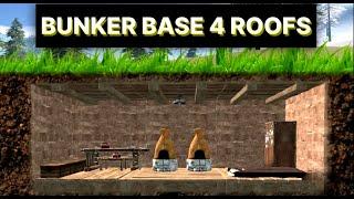 OXIDE SURVIVAL How to build a roof bunker base ‍️ Как построить бункер на крыше