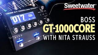 BOSS GT-1000CORE Demo with Nita Strauss