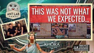 Khora Board Game Playthrough and Review by Ant Lab Games
