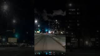 Night Drive Winnipeg #shorts #drive #shortsviral