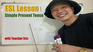 Simple Present Tense | ESL Lesson  #FreeEnglishLessons