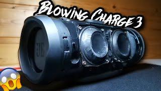 Blowing a JBL Charge 3! Went Off every 2 minutes! By AflexMay