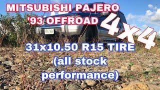 4x4 MITSUBISHI PAJERO GEN.2 JAPAN EXCEED ALLS TOCK OFFROAD PERFORMANCE