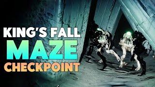 [Destiny 2] How to pass on the maze checkpoint in the King's Fall raid?