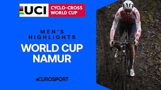 DRAMATIC FINALE  | 2024 UCI Cyclocross World Cup Namur Men's Highlights