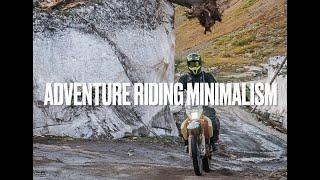 Adventure Riding Minimalism