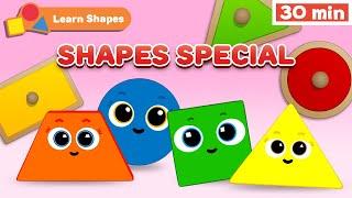 Shapes Special | Educational videos for Babies | Learn Shapes for kids | First University