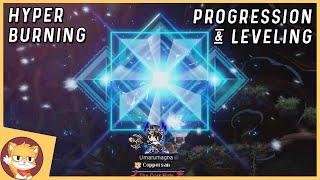 Play Along | Level 200 to 221 in 90 Minutes | Hyper Burning Progression Guide | MapleStory Heroic