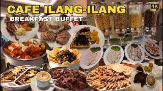 [4K] BREAKFAST BUFFET AT MANILA HOTEL CAFE ILANG-ILANG | Ultimate Breakfast Experience!