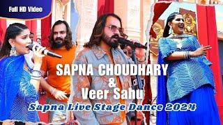 Sapna Choudhary & Veer Sahu Live Stage Show | New Haryanvi Songs 2024 | Sapna Live Stage Dance Video