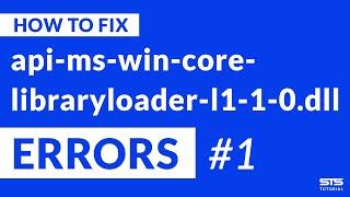 api-ms-win-core-libraryloader-l1-1-0.dll Missing Error | Windows | 2020 | Fix #1