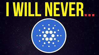 I Will Never Sell All of My Cardano...Here's Why! | Cardano ADA Price Prediction