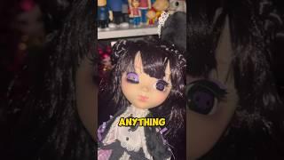 Spooky Kuromi DOLL HAUNTED at 3AM #shorts #shortfeed #kuromi #pullip #3am #haunted #haunteddolls