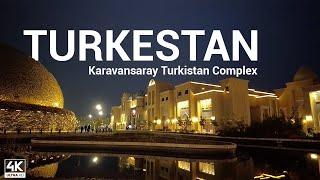 Turkestan Karavansaray Turkistan Complex, 4K Walk, Kazakhstan