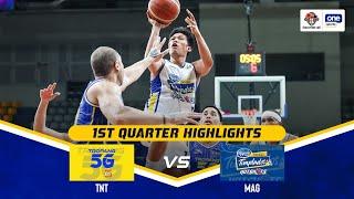 TNT vs. MAGNOLIA | 1ST QUARTER HIGHLIGHTS | QUARTERFINALS | PBA SEASON 49 PHILIPPINE CUP