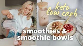 My favourite KETO smoothies (and smoothie bowls) for weight loss!