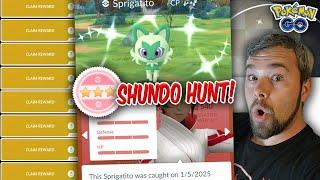 Shundo Sprigatito Hunt! This was ROUGH! (Pokémon GO)