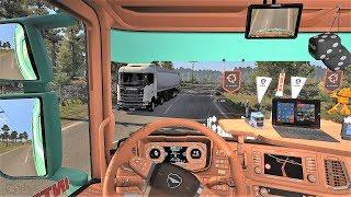 ETS2 (v1.32 Open Beta) - Scania S V8 Stock Sound + Interior + Trailer Ownership [Combo Skin]