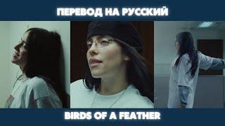 Billie Eilish - BIRDS OF A FEATHER / Перевод клипа на русский