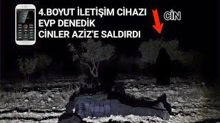 EVP CİHAZIYLA KONUŞTUK CİNLER ÖFKELENDİ AZİZ'E SALDIRDI Paranormal olaylar HD