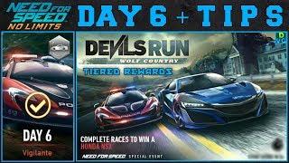 NFS No Limits | Devil's Run: Wolf Country - Honda NSX '17 | Day 6 + TIPS