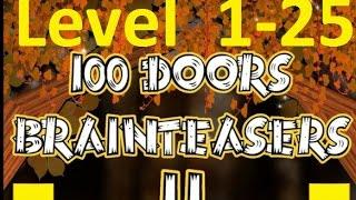 100 Doors Brain Teasers 2 - Level 1 - 25