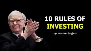 Warren Buffett  10 Investment Rules  (To Make BIG Money  )