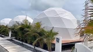 Luxury safari Glamping Tent Project for hotel resort tourist