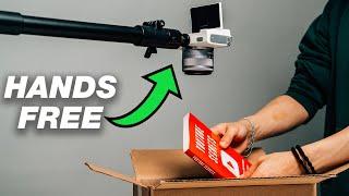 Best Overhead Camera Setup for YouTube (Arkon Mount Review)