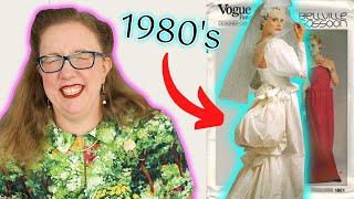 100 years of Weird Sewing Patterns || Exploring Vintage Sewing Patterns thru the years