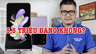 Tư vấn điện thoại: Galaxy Z Flip 4 giá sốc 5,5 triệu có đáng mua không?