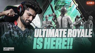 ULTIMATE ROYALE ME RANK PUSH KARE? | CONQUEROR OR WHAT | BGMI LIVE