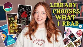 Libby Chooses What I Read For a Week 