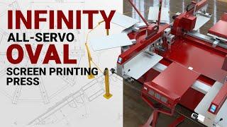 INFINITY All-Servo Oval Automatic Screen Printing Press