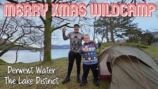 MERRY XMAS WILDCAMP WITH LITTLE MICK / Derwent Water, The Lake District